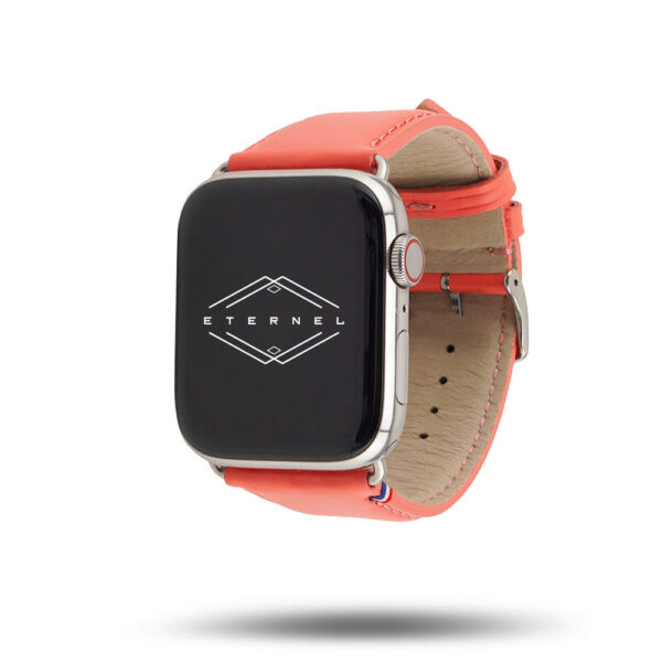 Bracelet en cuir pour Apple Watch est fait à la main en cuir de veau de  haute qualité.